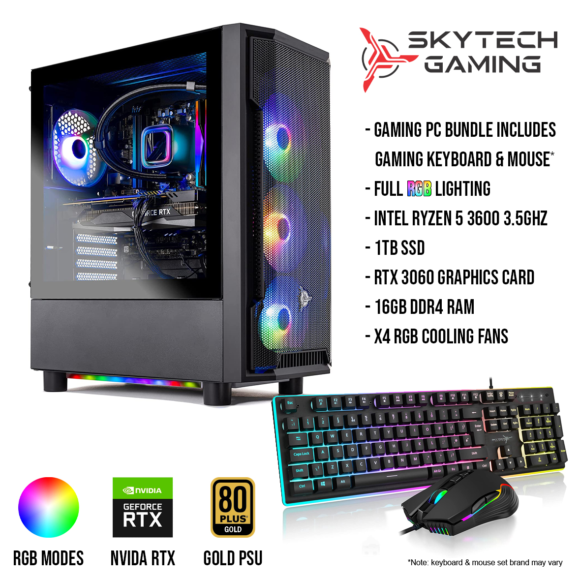 skytech shadow gaming desktop