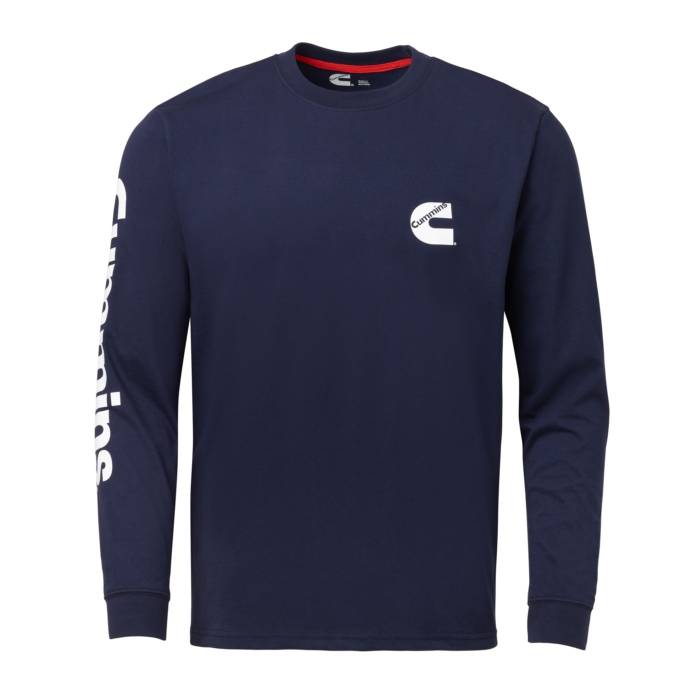 新品 kaval 25ss Crew neck long sleeve Cummins Cummins CMN35337 Long-Sleeve T-shirt Wordmark Crew Neck
