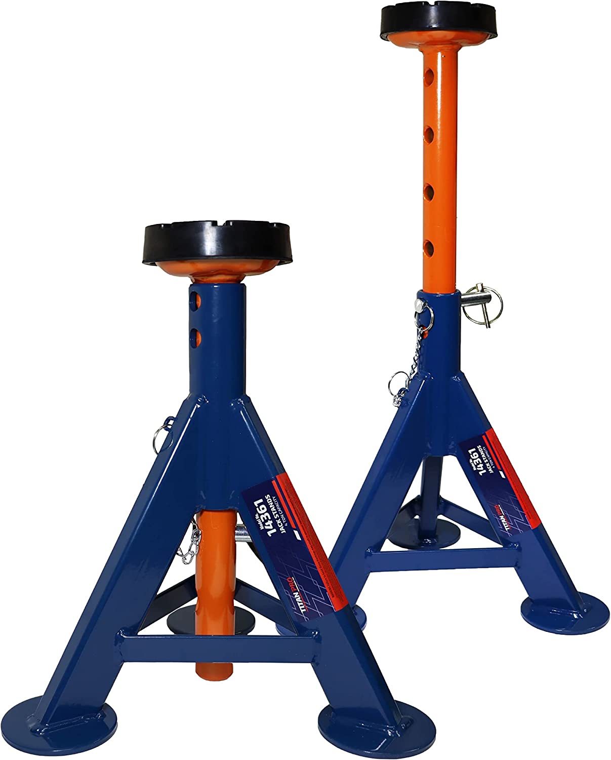 AME International 4 Ton HD Flat Top Jack Stand (Sold in Pairs