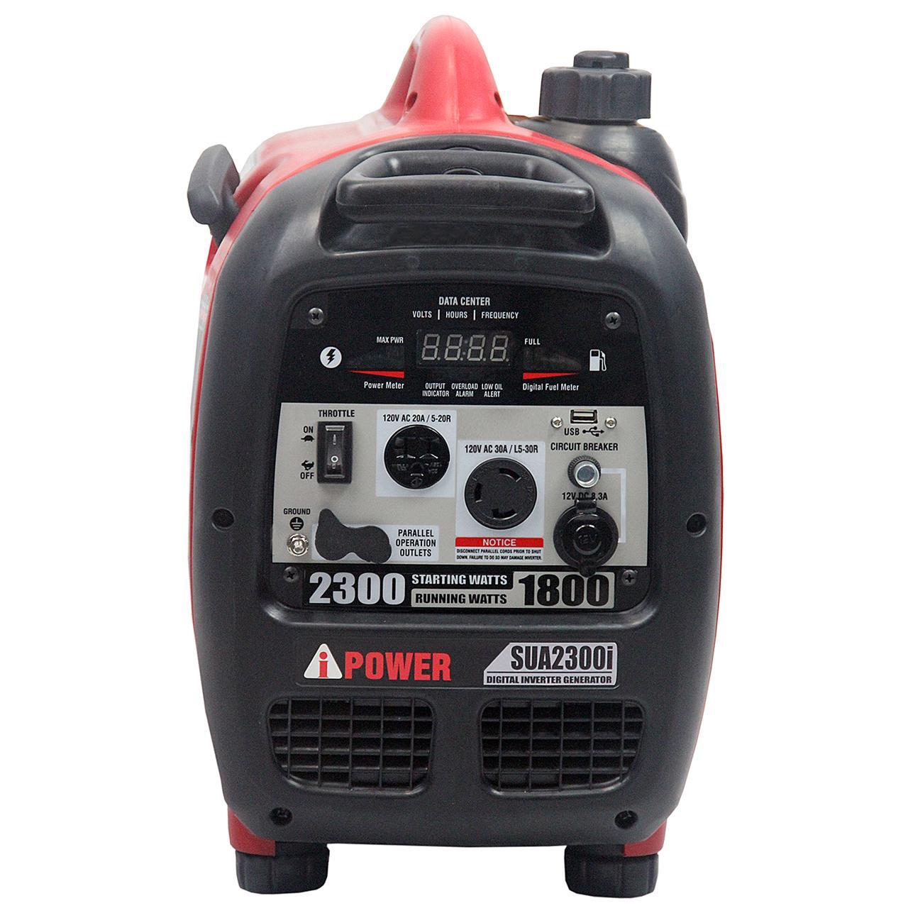 AiPower UltraQuite Inverter Generator with Mobility Kit 2300 Starting