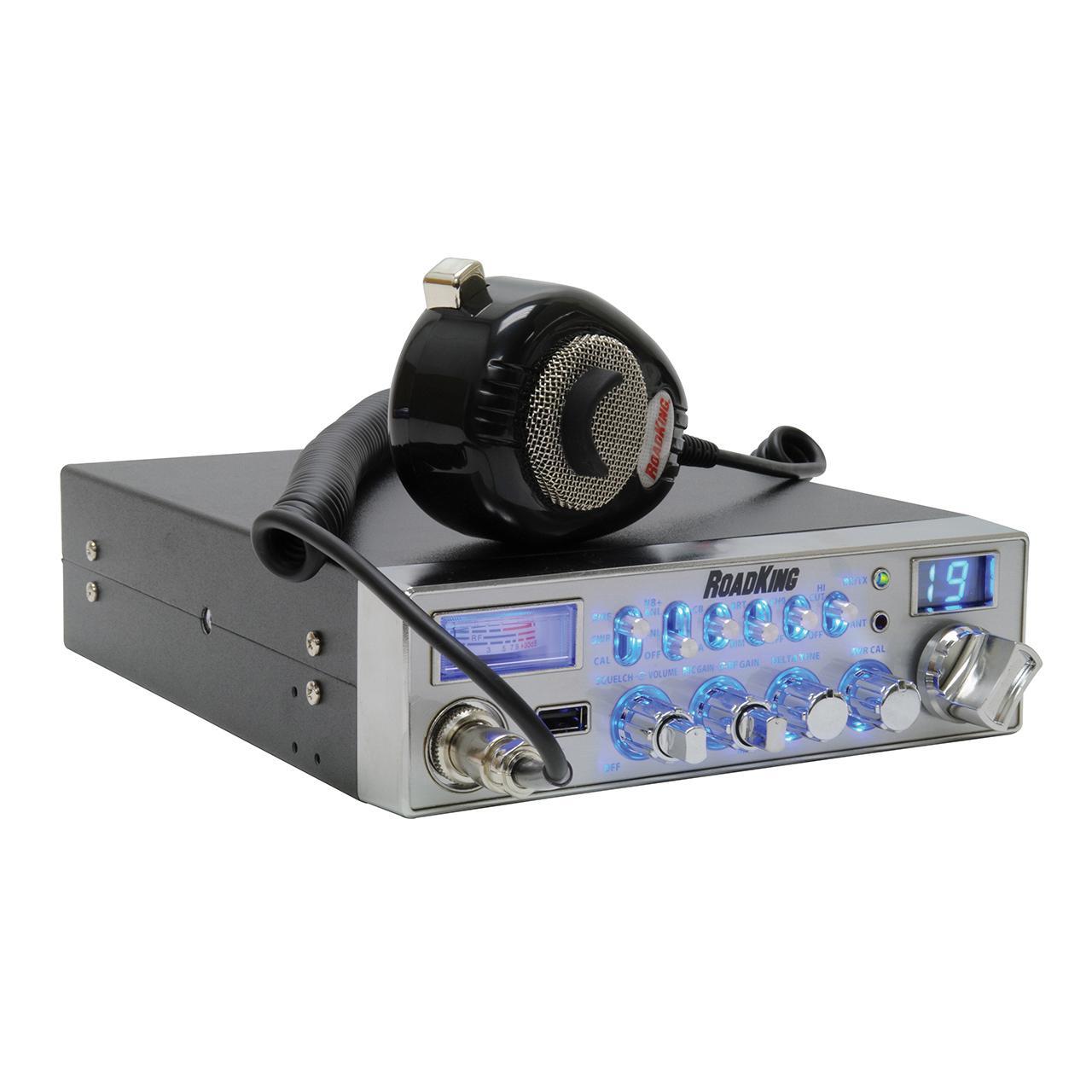 RoadKing RK5640 40 Channel CB Radio with USB Port and RK56NC Mic