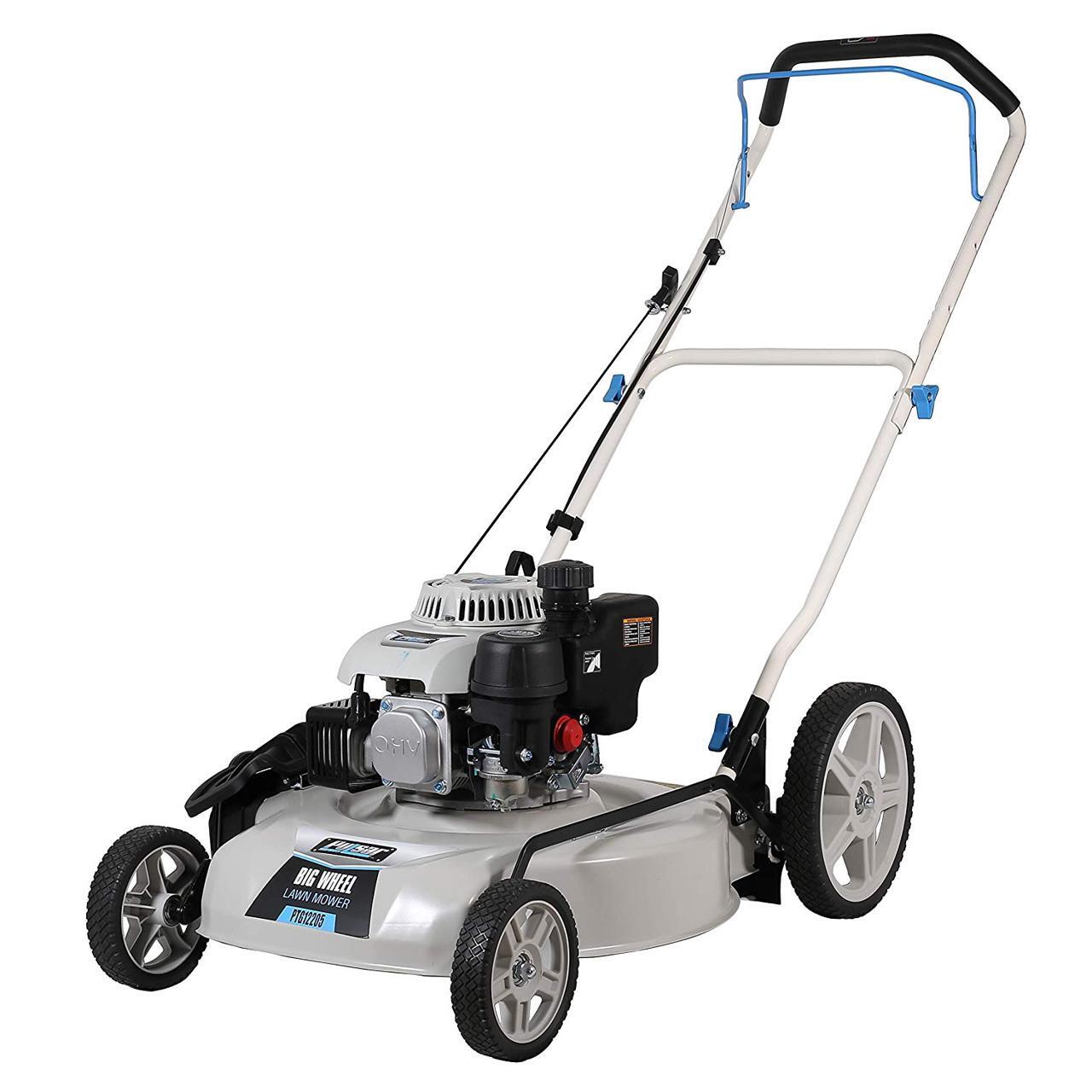 Pulsar Products 20" Gasoline Powered Lawn Mower PTG12205,White