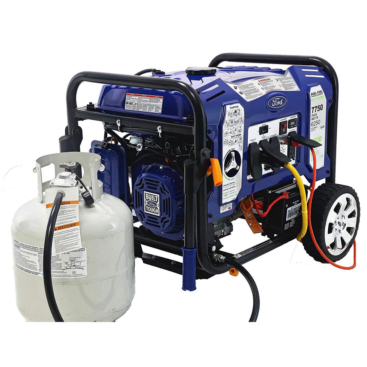 Ford 5,250W Dual Fuel Portable Generator with Switch & Go Technology