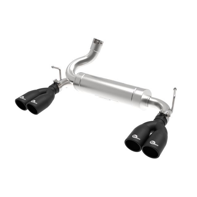 aFe Vulcan Series 2-1/2 IN 304 Stainless Steel Axle-Back Exhaust System